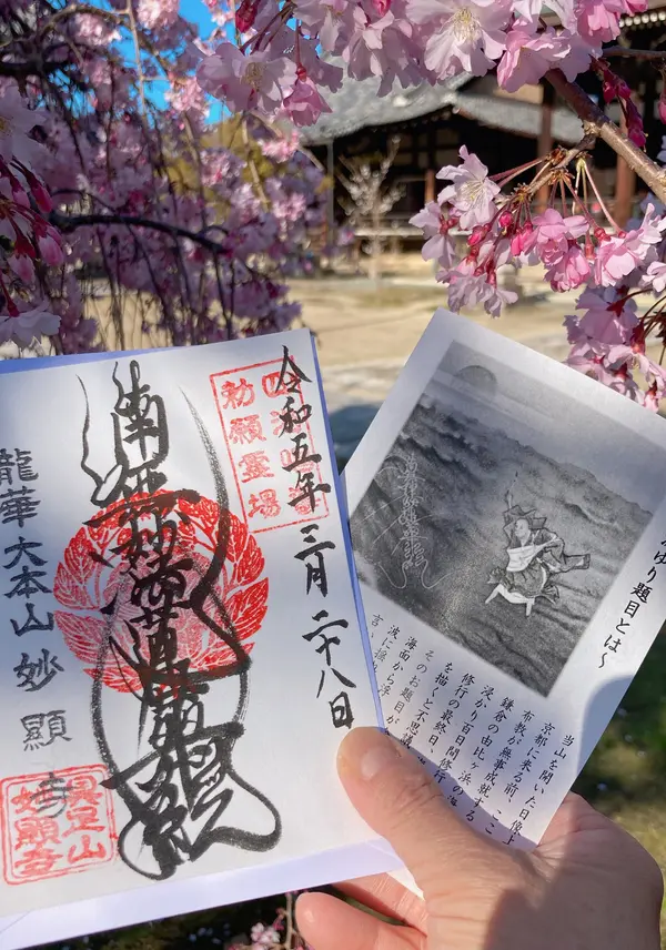 ご朱印〜龍の踊るが如し〜(波ゆり題目)