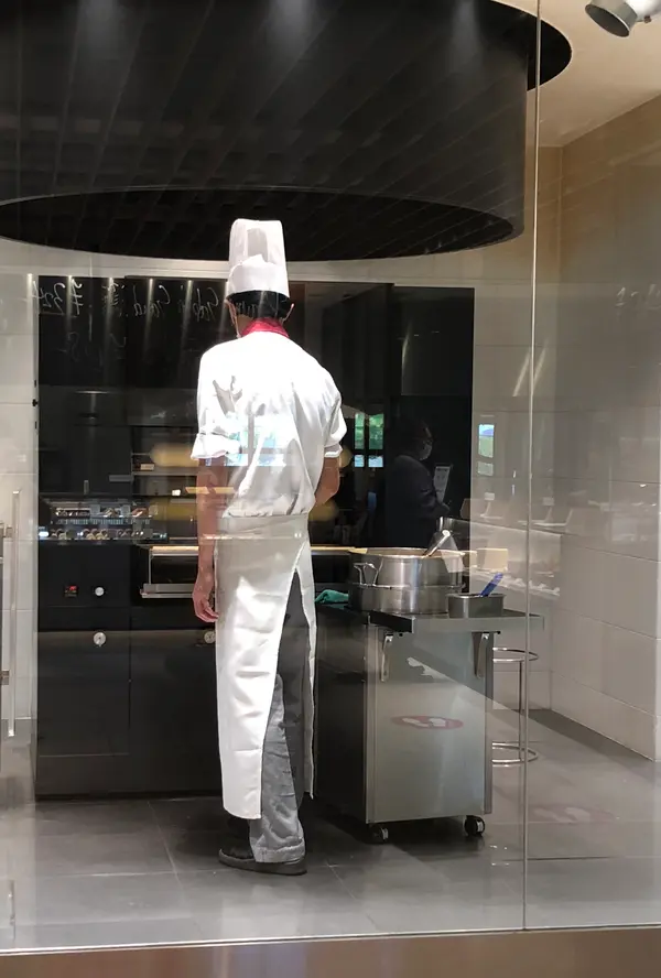 バームクーヘン実演