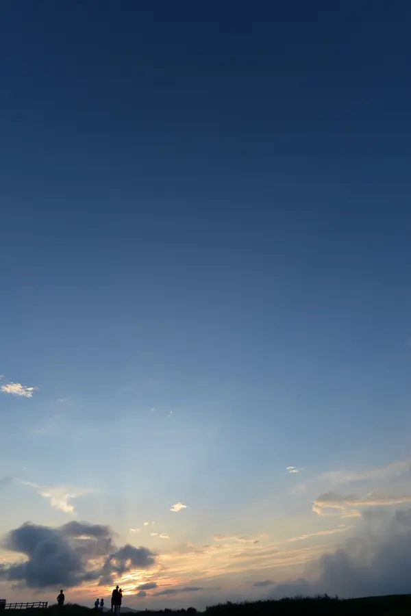 夕暮れ