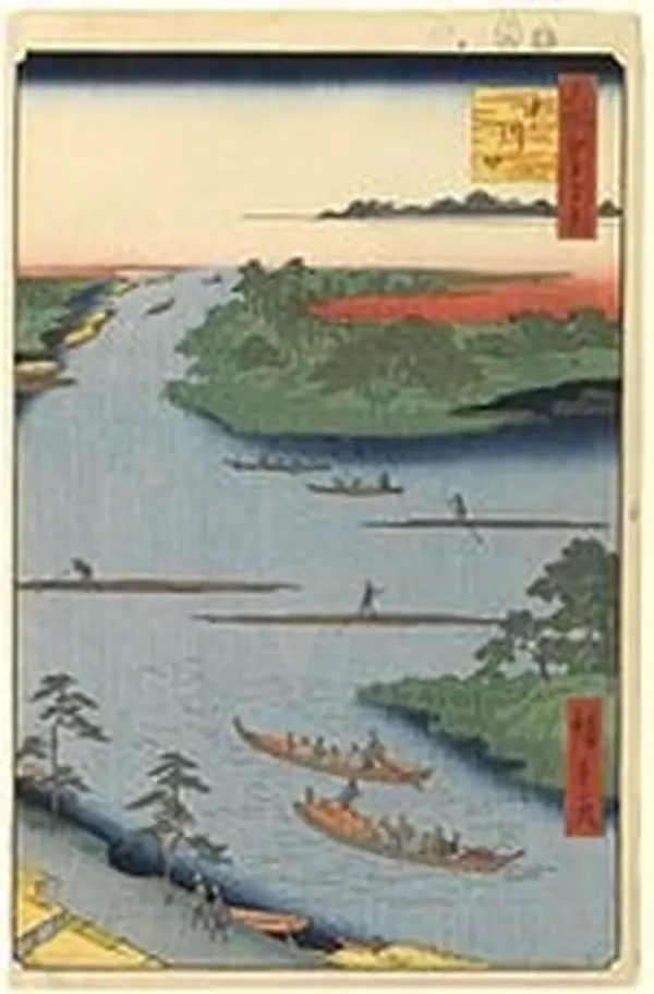 江戸時代（名所江戸百景「中川口」）