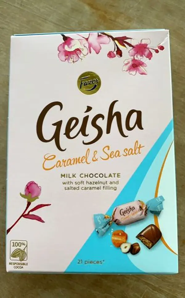 大人気「ゲイシャチョコレート」