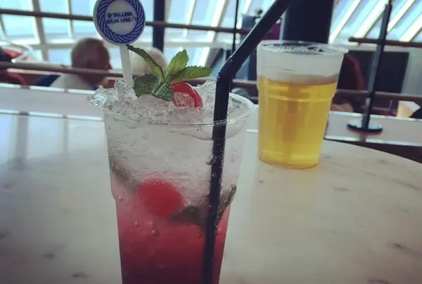 船内ではオリジナルドリンクを♪