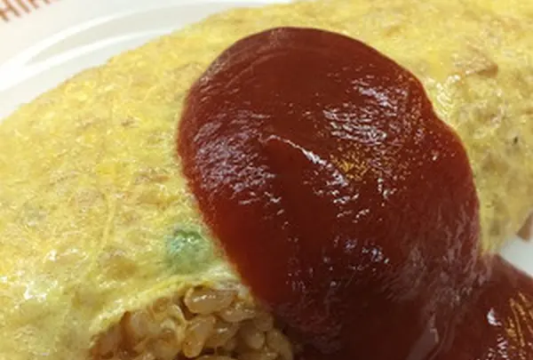 綺麗なオムライス