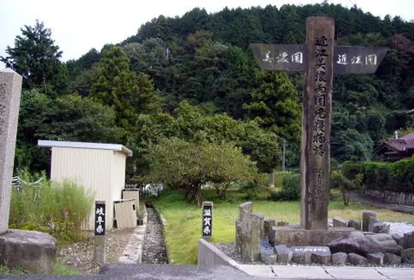 滋賀県と岐阜県の境「寝物語の里」