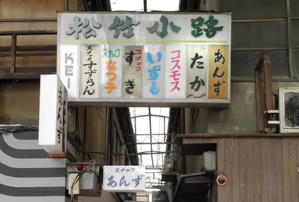 盲腸路地がいくつかあります