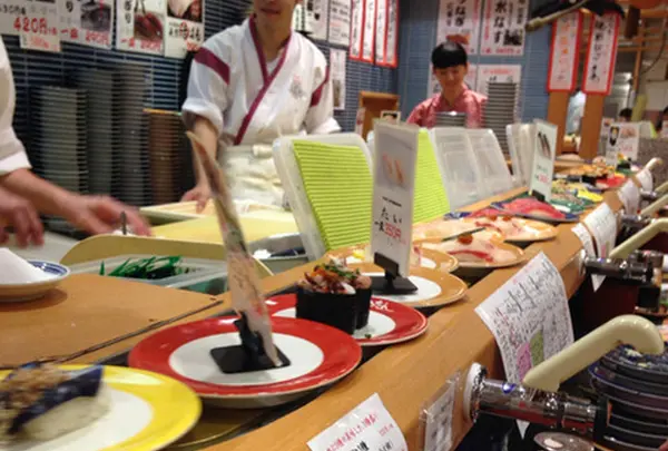 ひょうたんの回転寿司