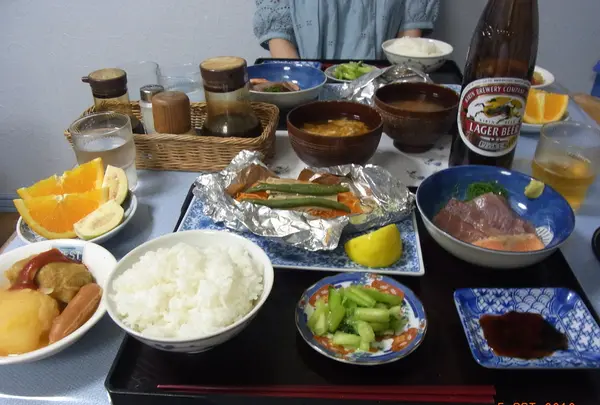品数が多い夕食