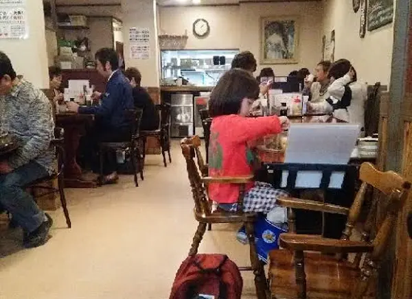 ランチタイムはいつもいっぱいです