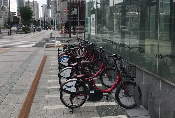 江東区コミュニティサイクル サイクルポート H1-51.豊洲交通広場東