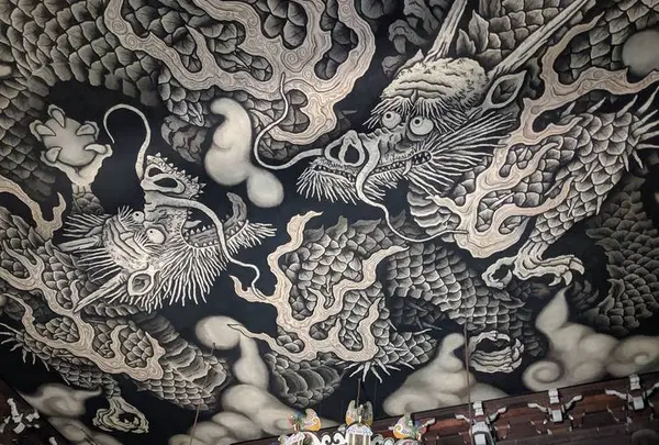 双龍図