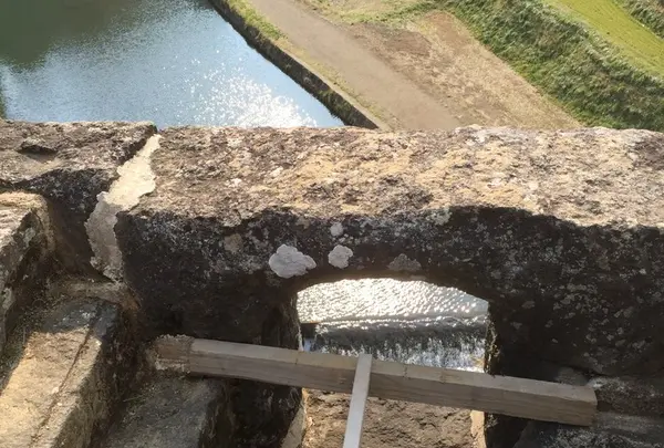 ここから放水されます