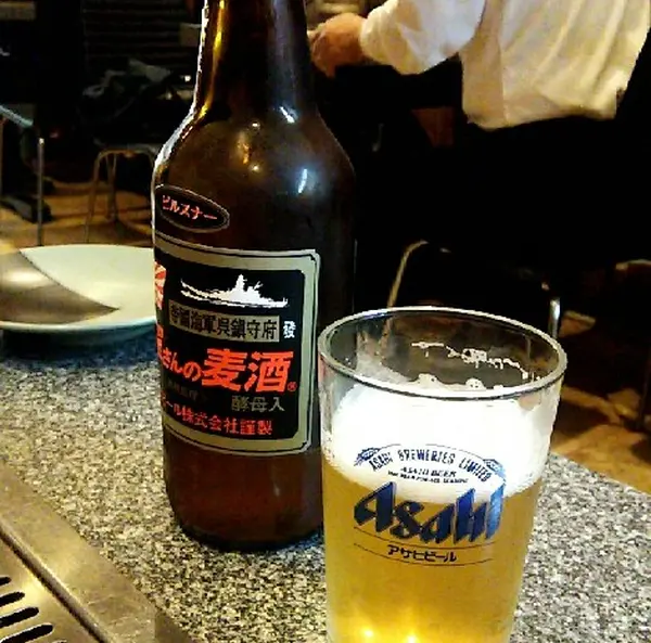 海軍さんの麦酒💗