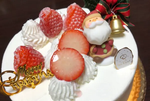 en hautのクリスマスケーキ