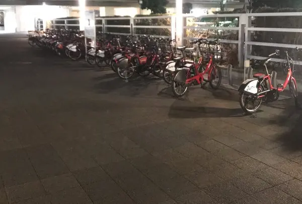 シェアサイクルポート H1-19.UR豊洲四丁目団地