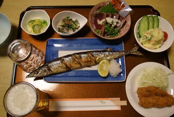 旬のサンマが美味い！