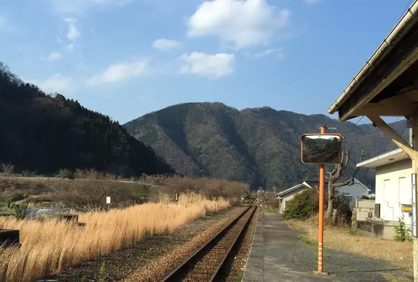ホームからの景色