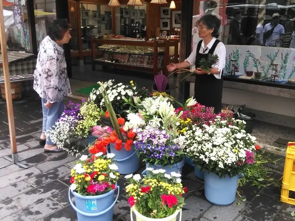 おしゃべりに花が咲く♬