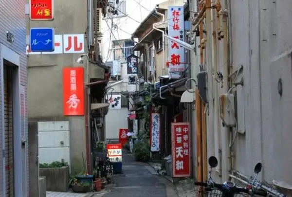 かつての花街…清滝界隈