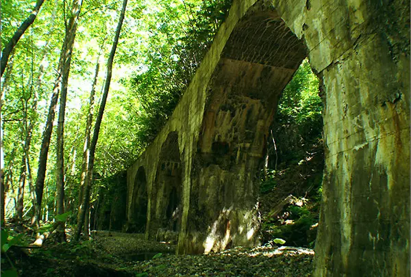 第二音更陸橋(旧線)