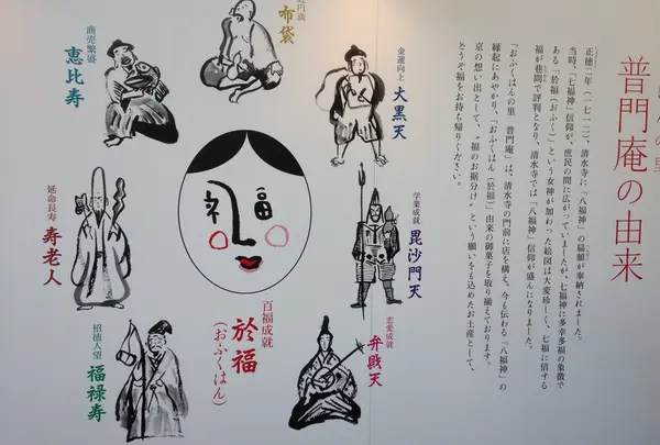 普門庵の入口を入ると