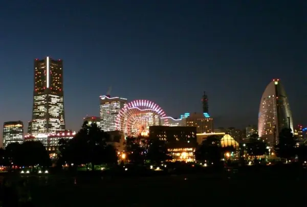 みなとみらいは夜景が素敵
