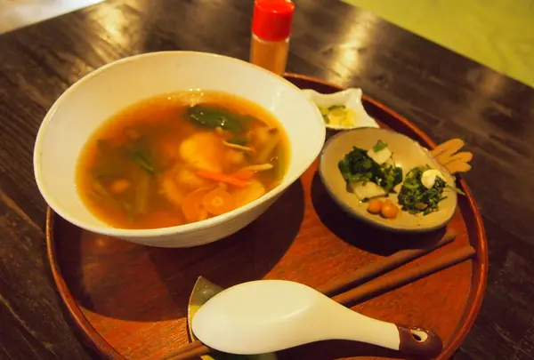 本庄名物！つみっこ（小）380円。