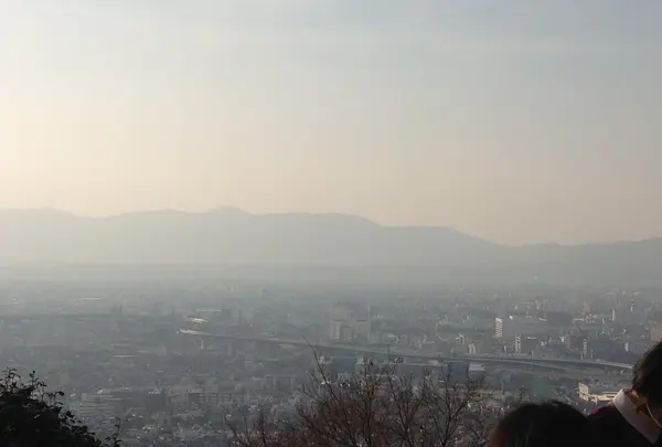 上からの景色