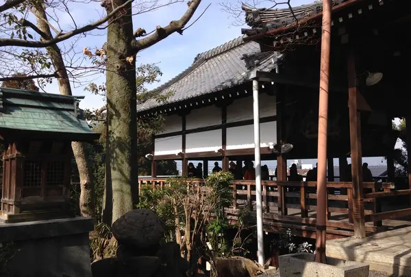 妙見堂の舞台