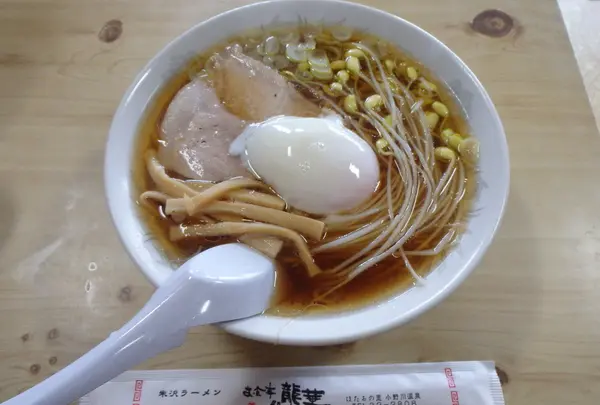 温泉もやしのラーメンが絶品