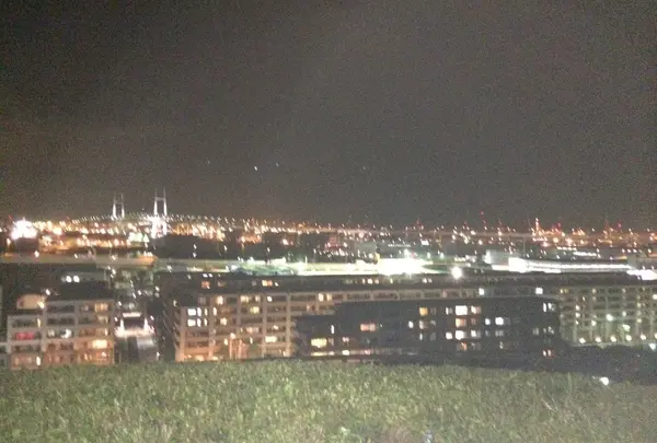 夜景に癒される！