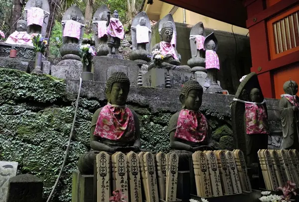 暗い森の中の札所