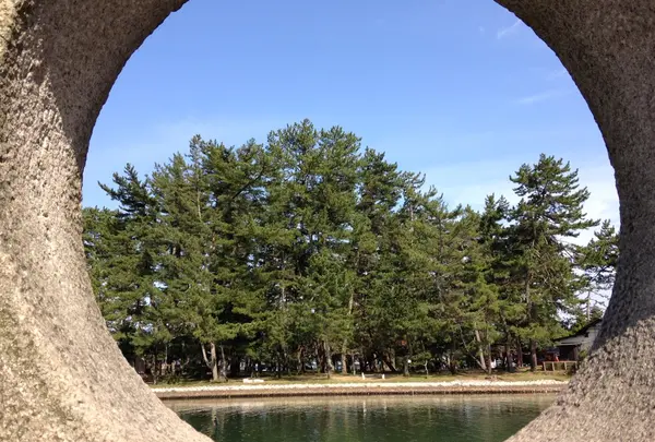 智恵の輪灯籠②