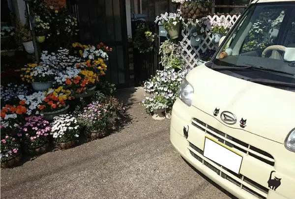 オープンガーデンがある風景