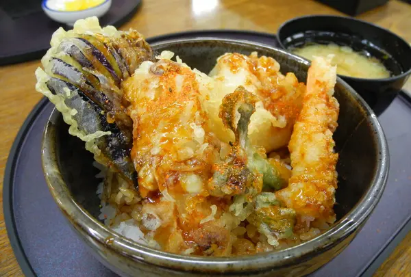 天丼が大当たり