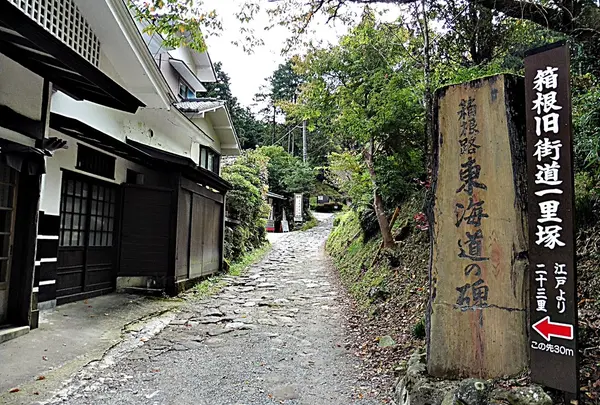 畑宿一里塚案内