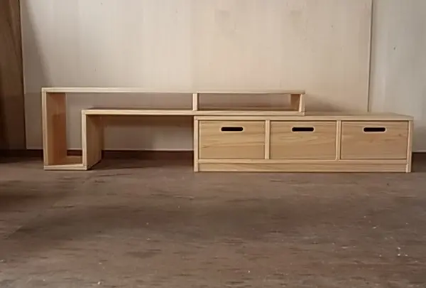木のぬくもり館の家具