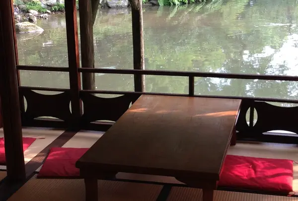 園内の茶屋は