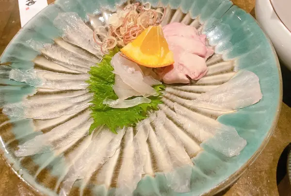 カワハギの造り