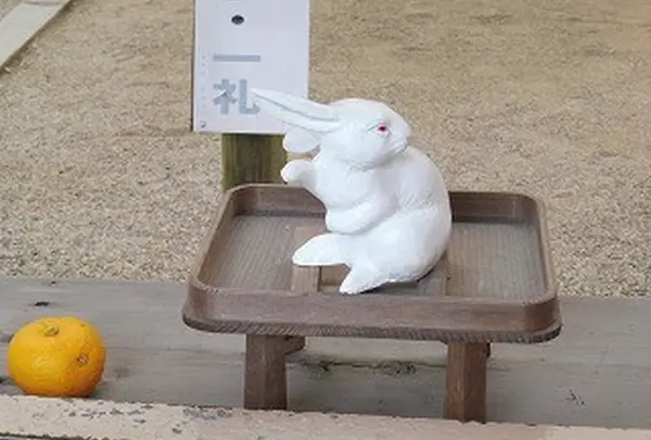 ウサギさんに導かれて…！