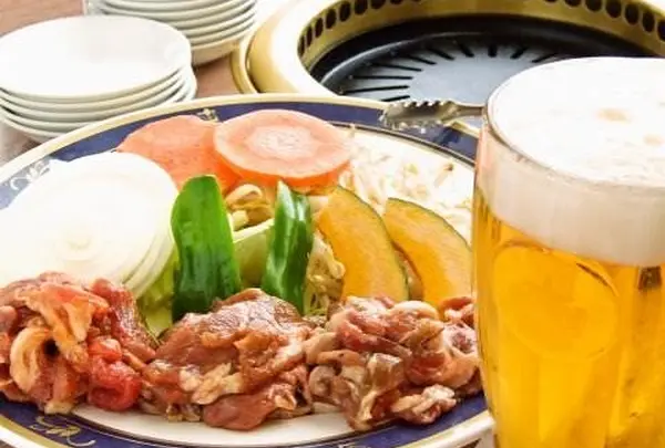 手もみジンギスカンランチを堪能！