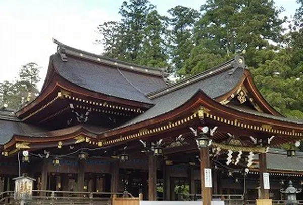 ゴールは多賀大社です…！