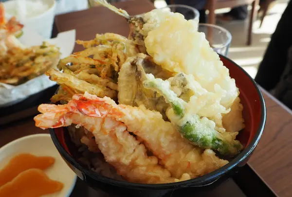 海鮮天丼が美味しい！！