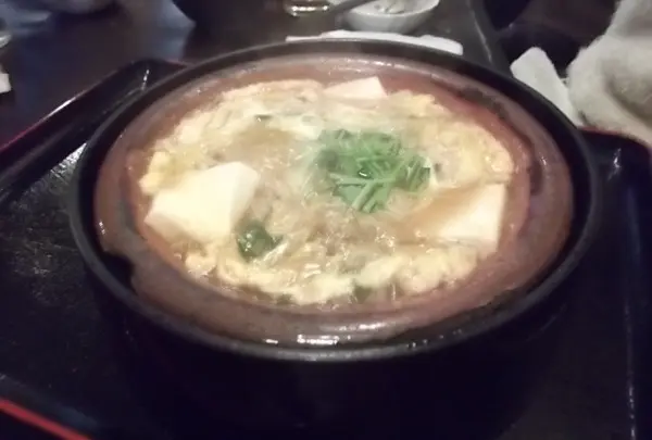 たぬき豆腐。