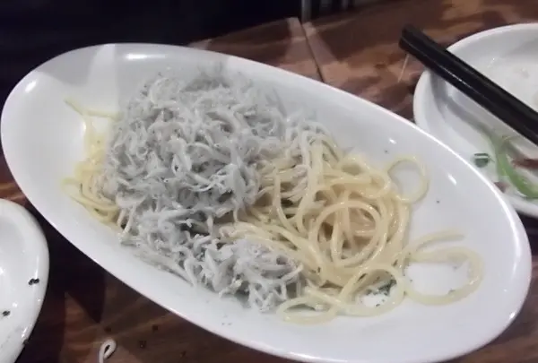 しらすペペロンチーノ