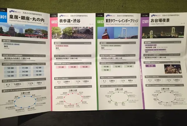４つの定番コース