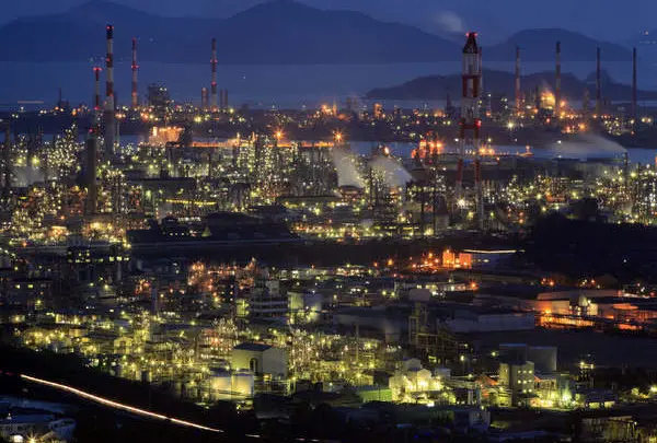 倉敷の夜景