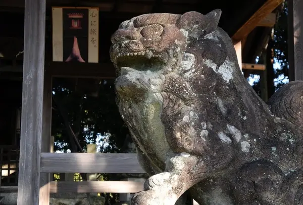 見たことがある八幡神社に到着