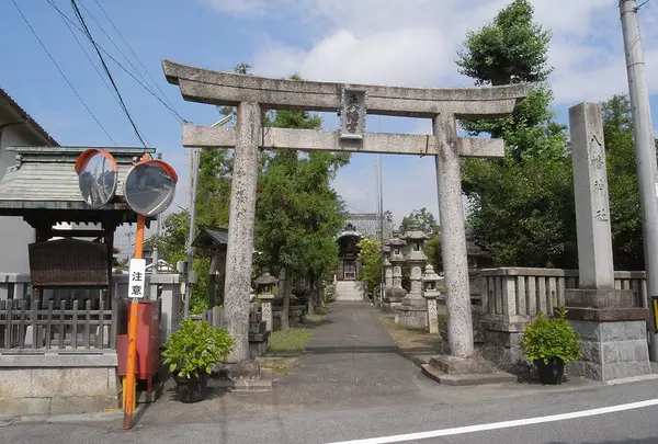 墨俣周辺は神社が多い