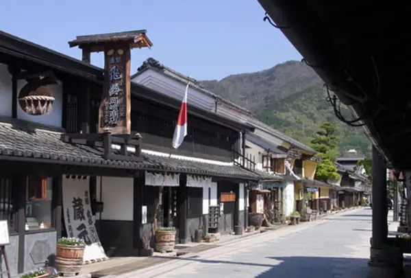 旧北国街道の柳町