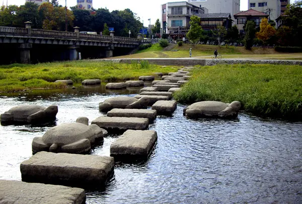 鴨川　出町柳デルタ